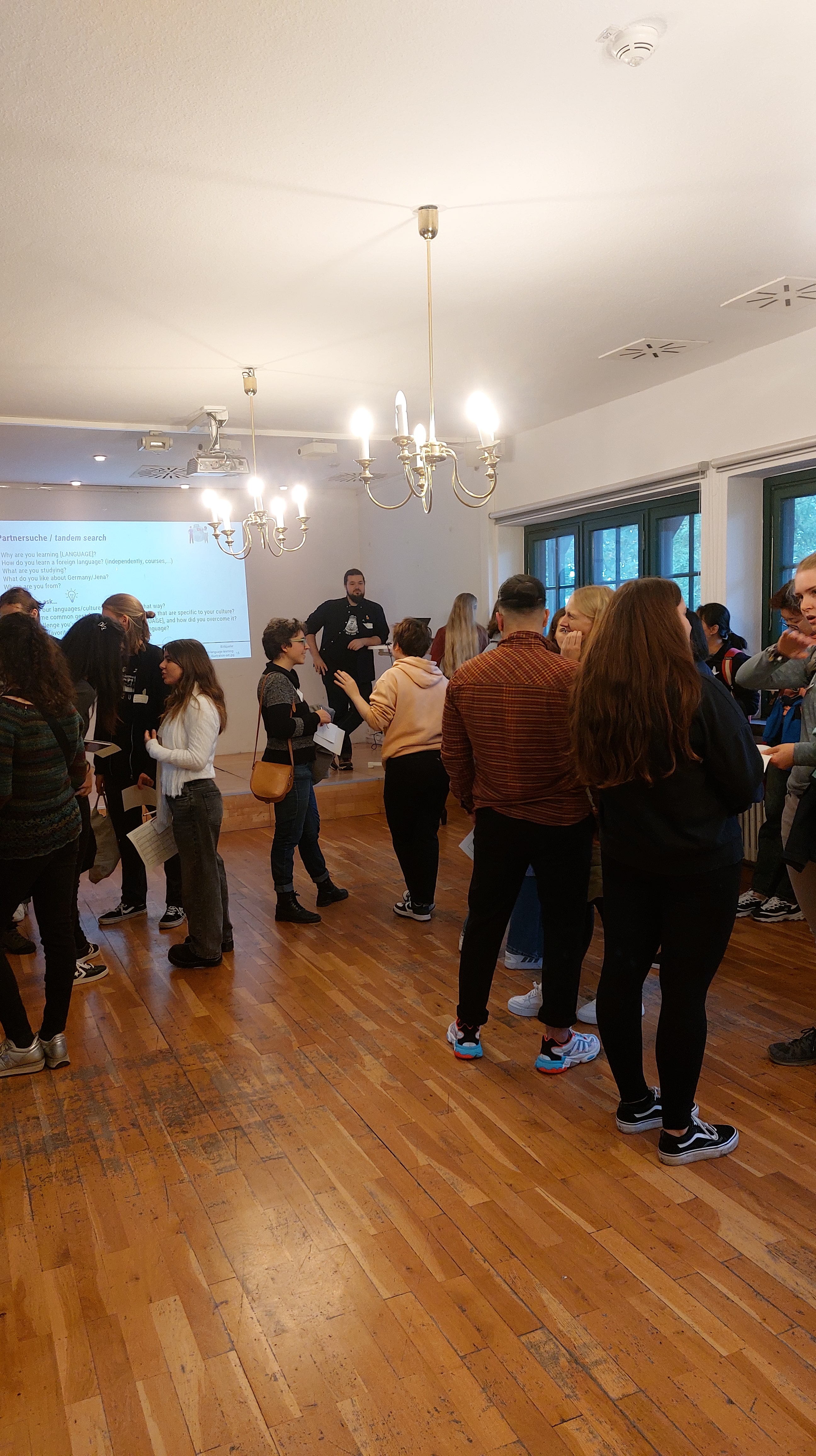 Sprachtandembörse des Internationalen Büros der Uni Jena (Foto: Juliane Rittel)